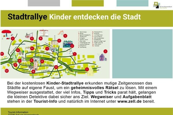 Kinderstadtralley Bildnachweis: Tourist-Info Zell am Hamersbach Kinderstadtralley Bildnachweis: Tourist-Info Zell am Hamersbach